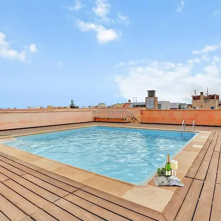 Ancla Pool On Roof Top Apartment *